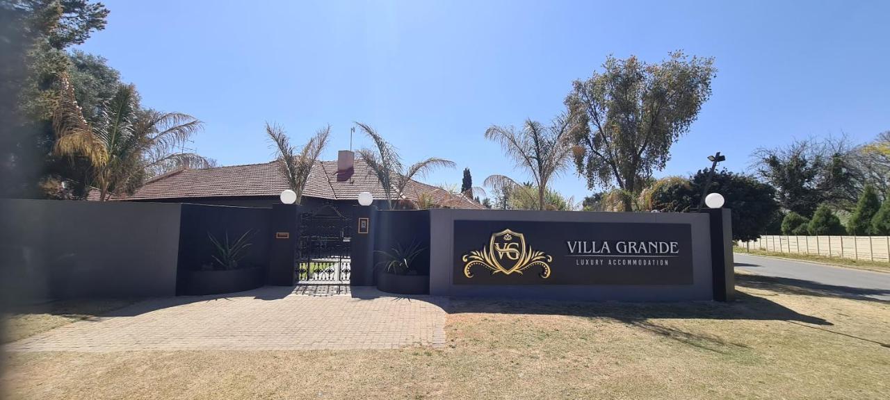 Villa Grande Luxury Accommodation Welkom Exteriör bild