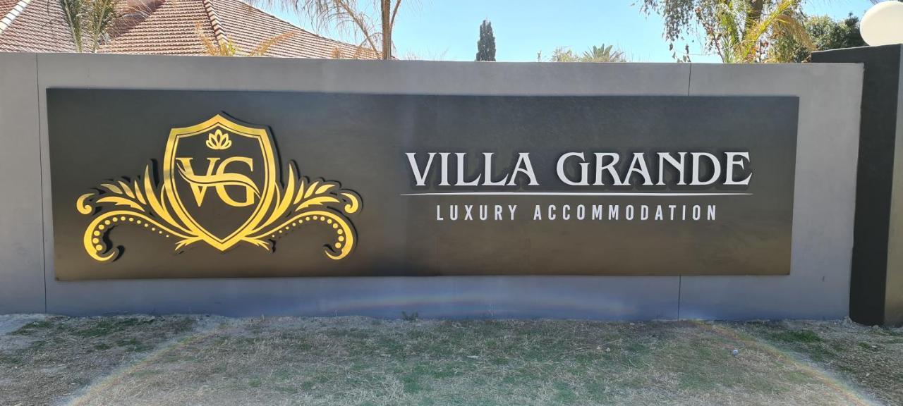 Villa Grande Luxury Accommodation Welkom Exteriör bild